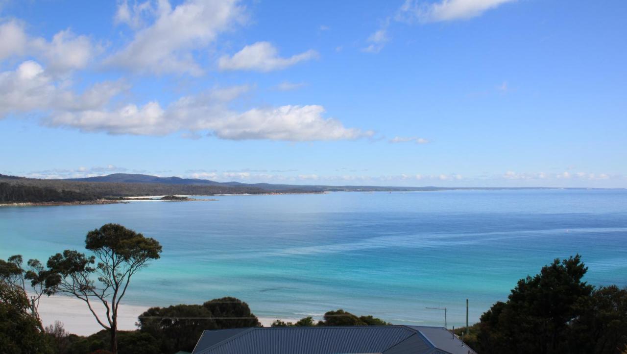 Sea Eagle Cottage Amazing Views Of Bay Of Fires Binalong Bay Exterior foto